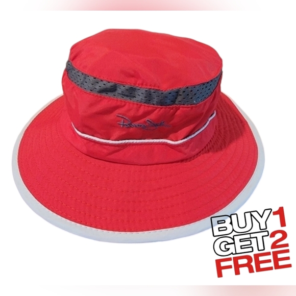 Panama Jack Other - Panama Jack Red Kids Hat Water Beach‎ Sun